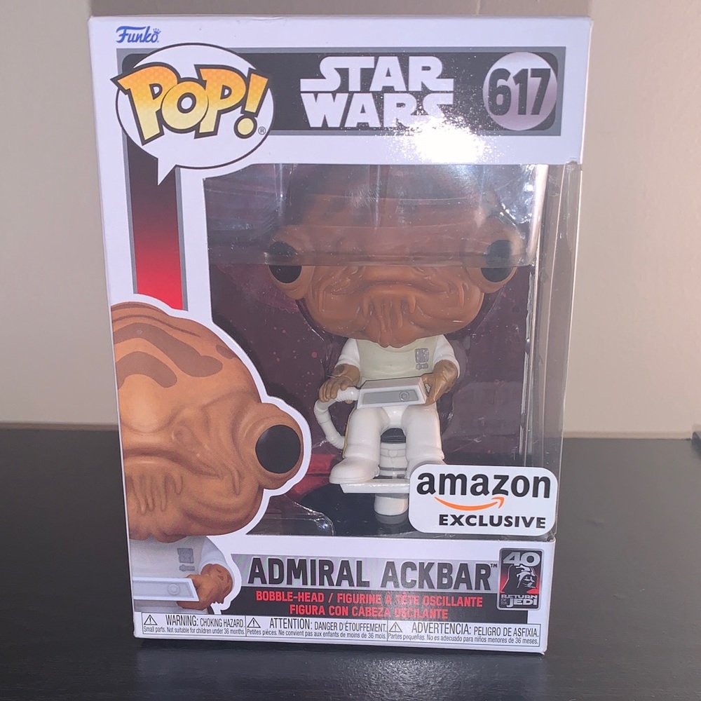 Funko Pop! Star Wars Admiral Ackbar - Brown and White